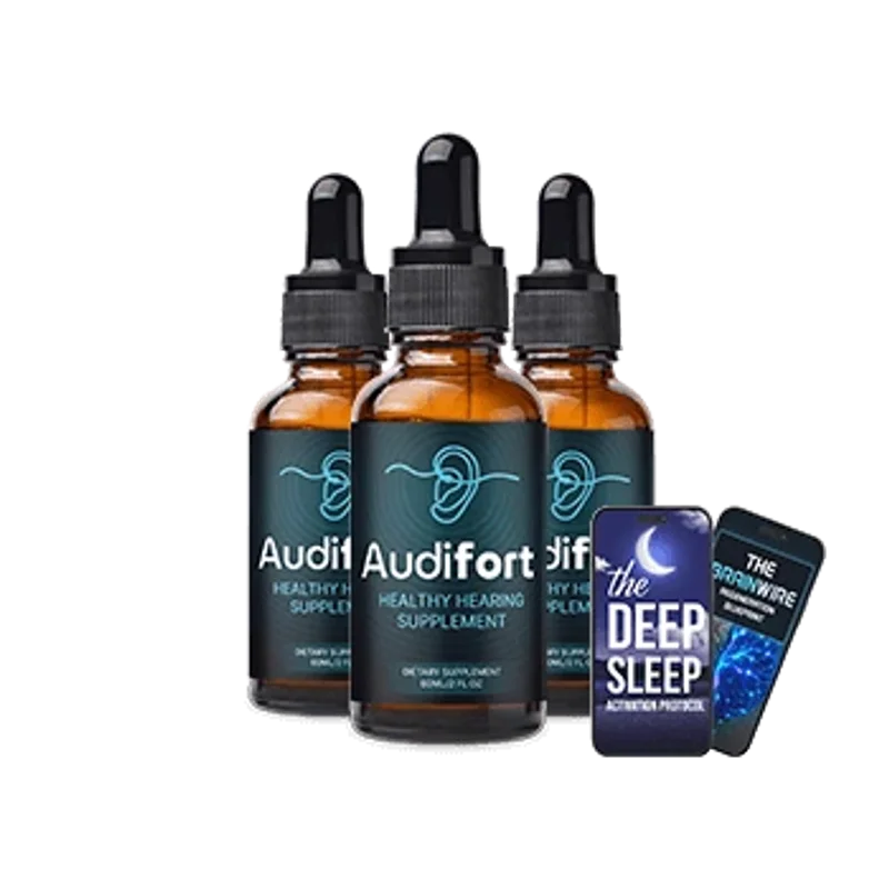 AudiFort Sleep Support — 3 Bottle / 90 Day Pack